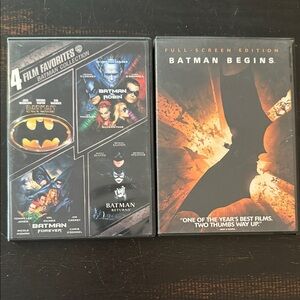 DC Comics Batman DVD Collection - Black and Orange